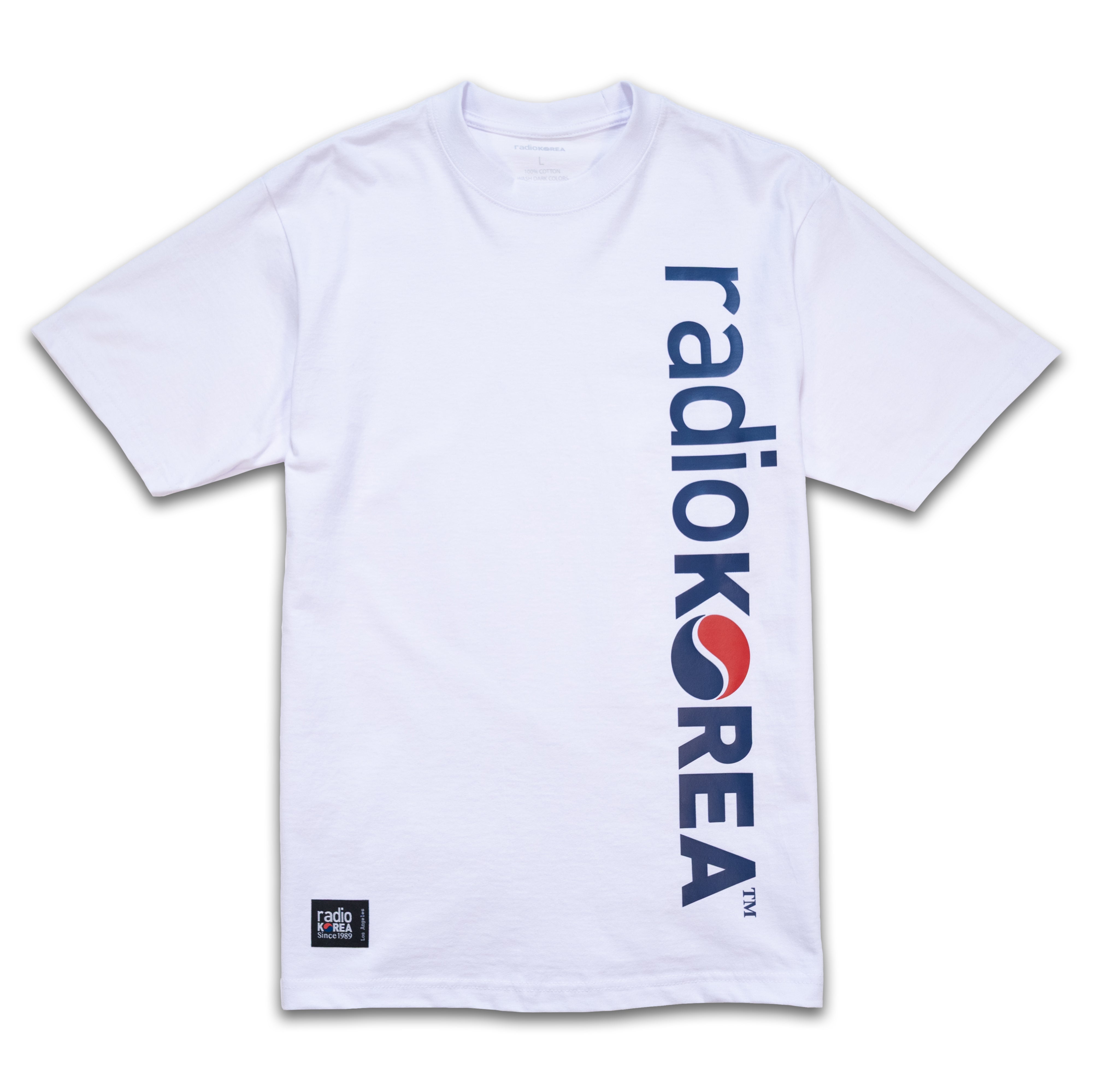 Radio Korea Oversized Logo - White