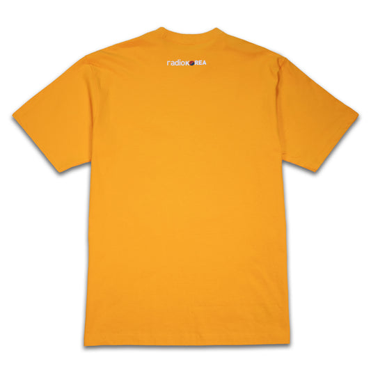 90s Retro Radio Korea T-Shirt - Gold