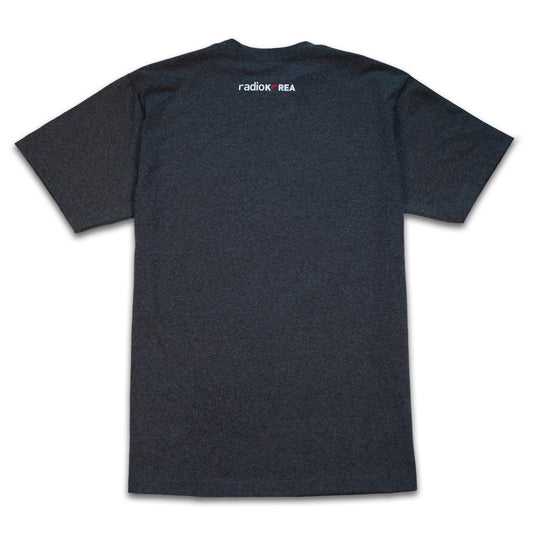 90s Retro Radio Korea T-Shirt - Heathered Gray