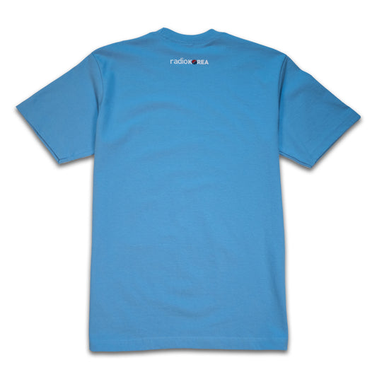 90s Retro Radio Korea T-Shirt - Blue